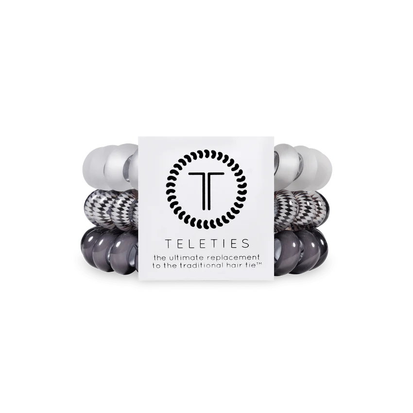 Teleties Large Silver Flames - Eden Lifestyle