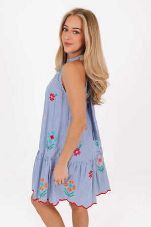 The Carson High Neck Dress - Eden Lifestyle