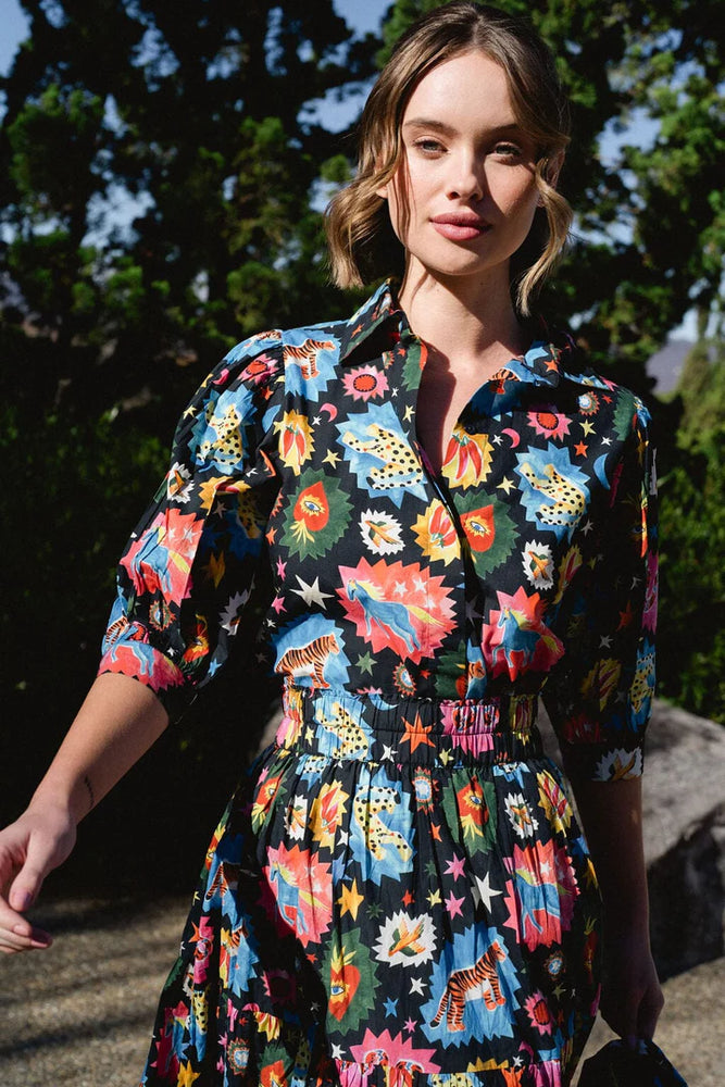 The Christy Top- Cosmic Black - Eden Lifestyle