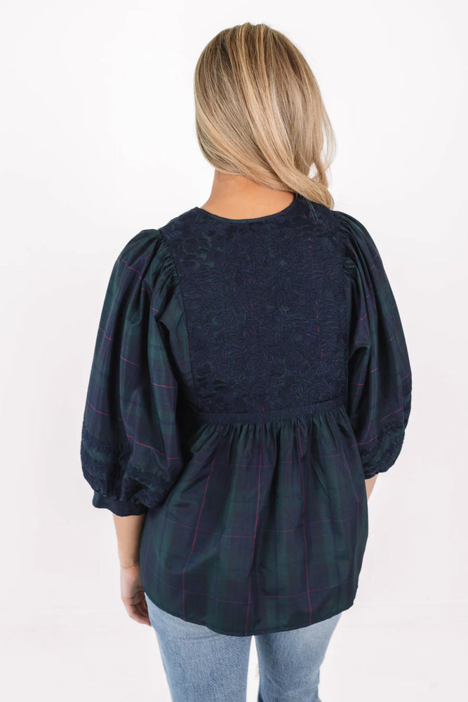The Katrina Puff Sleeve Tunic - Eden Lifestyle