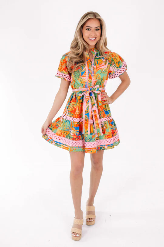 The Paloma Tie Dress - Eden Lifestyle