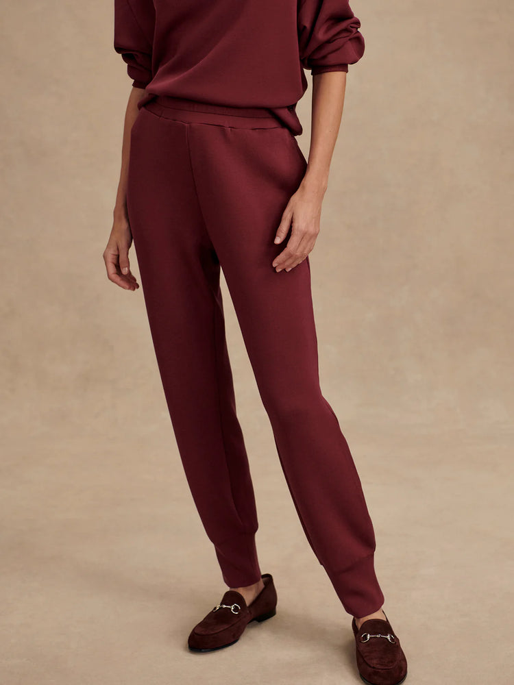 The Slim Cuff Pant 25" New Maroon
