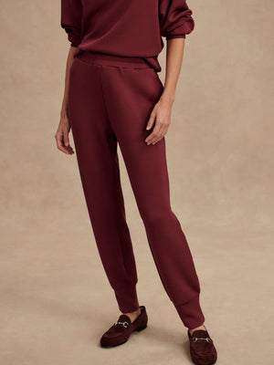 The Slim Cuff Pant 25" New Maroon