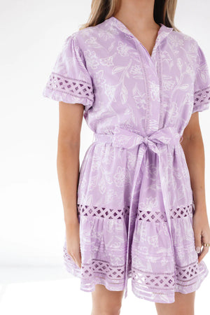 The Vivian Tie Dress - Eden Lifestyle