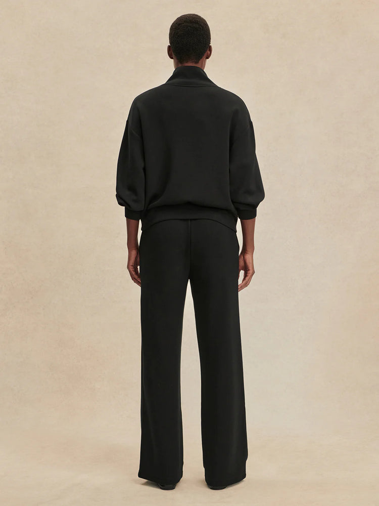 The Wide Leg Pant 28" Black - Eden Lifestyle