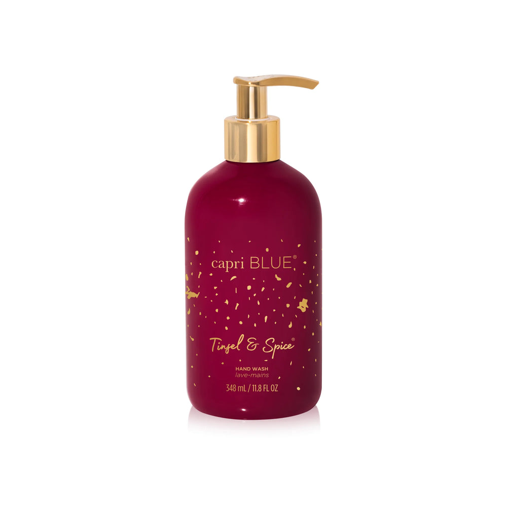 capri BLUE Tinsel & Spice Glimmer Hand Wash