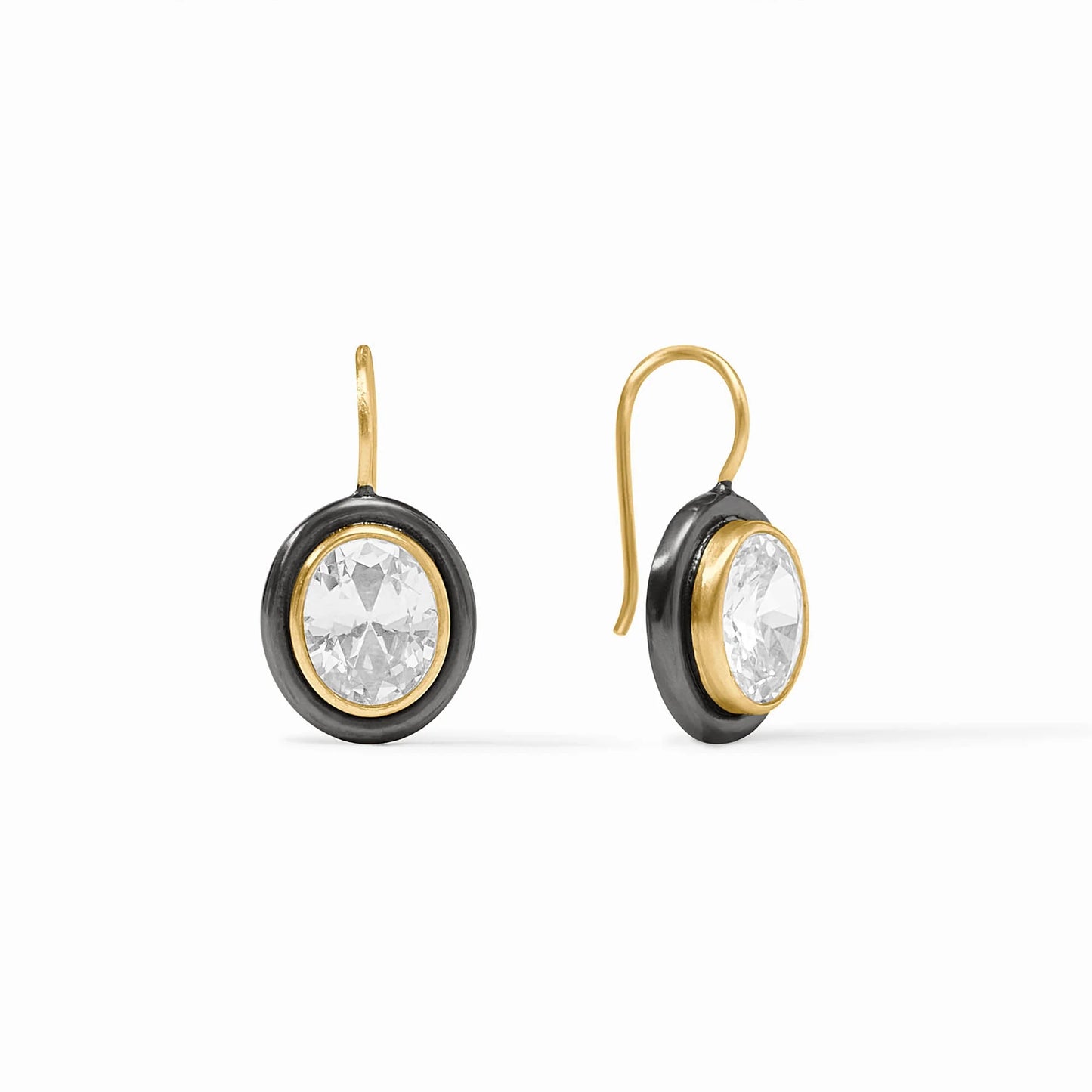 Tribeca Earring Mixed Metal Cubic Zirconia - Eden Lifestyle