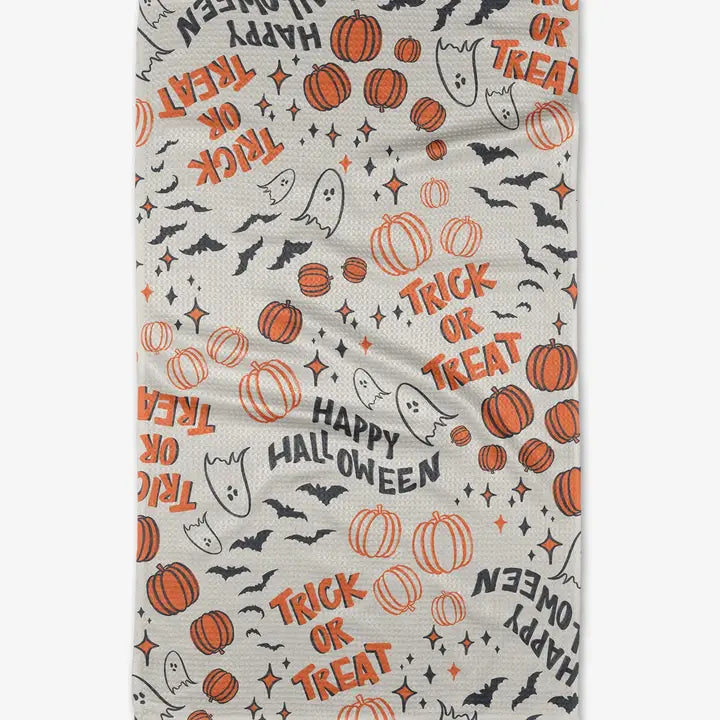 Trick-Or-Treat Kitchen Tea Towel - Eden Lifestyle