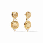 Julie Vos Tudor Statement Earring Iridescent Champagne - Eden Lifestyle