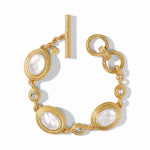 Julie Vos Tudor Stone Bracelet Iridescent Crystal Clear - Eden Lifestyle