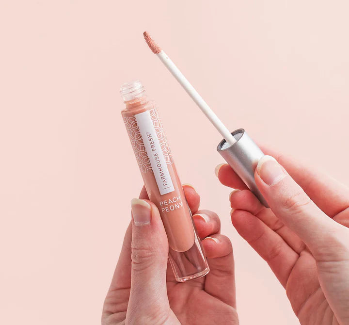 Vitamin Glaze® Oil Infused Lip Gloss – Peach Peony - Eden Lifestyle