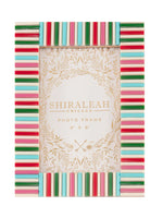 Viva 4" x 6" Mosaic Stripes Picture Frame - Eden Lifestyle