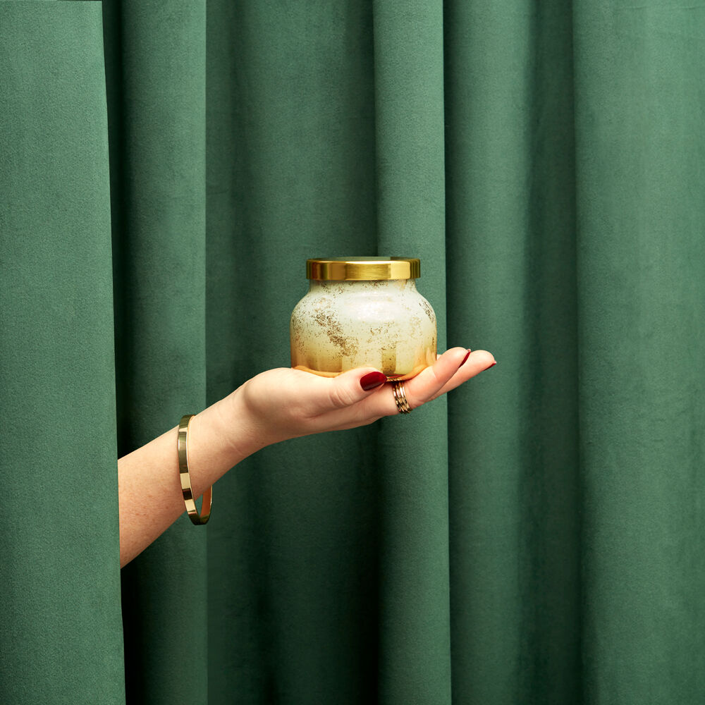 capri BLUE Volcano Glimmer Petite Jar, 8 oz - Eden Lifestyle