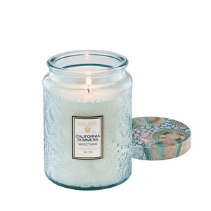 Voluspa California Summers Large Jar Candle - Eden Lifestyle