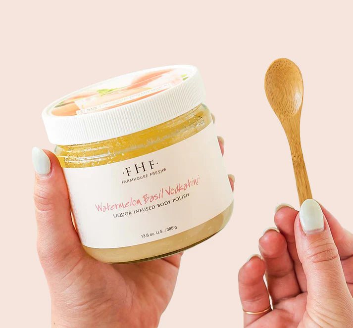 Watermelon Basil Vodkatini® Liquor Infused Body Polish - Eden Lifestyle