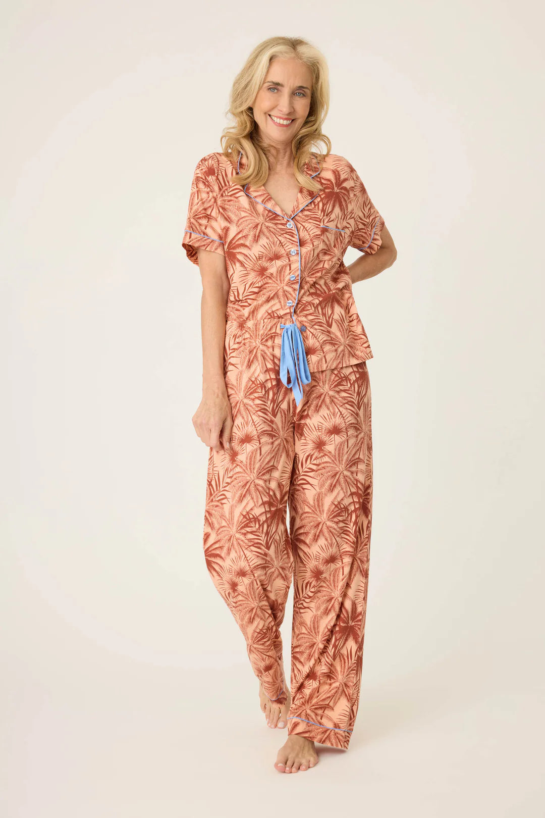 Whimsy Palm PJ Set - Eden Lifestyle