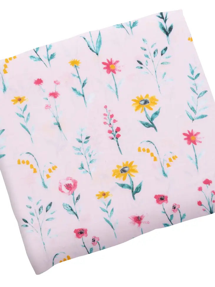 Wildflower Muslin Blanket - Eden Lifestyle