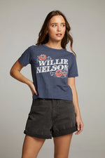 Willie Nelson Roses Tee - Eden Lifestyle