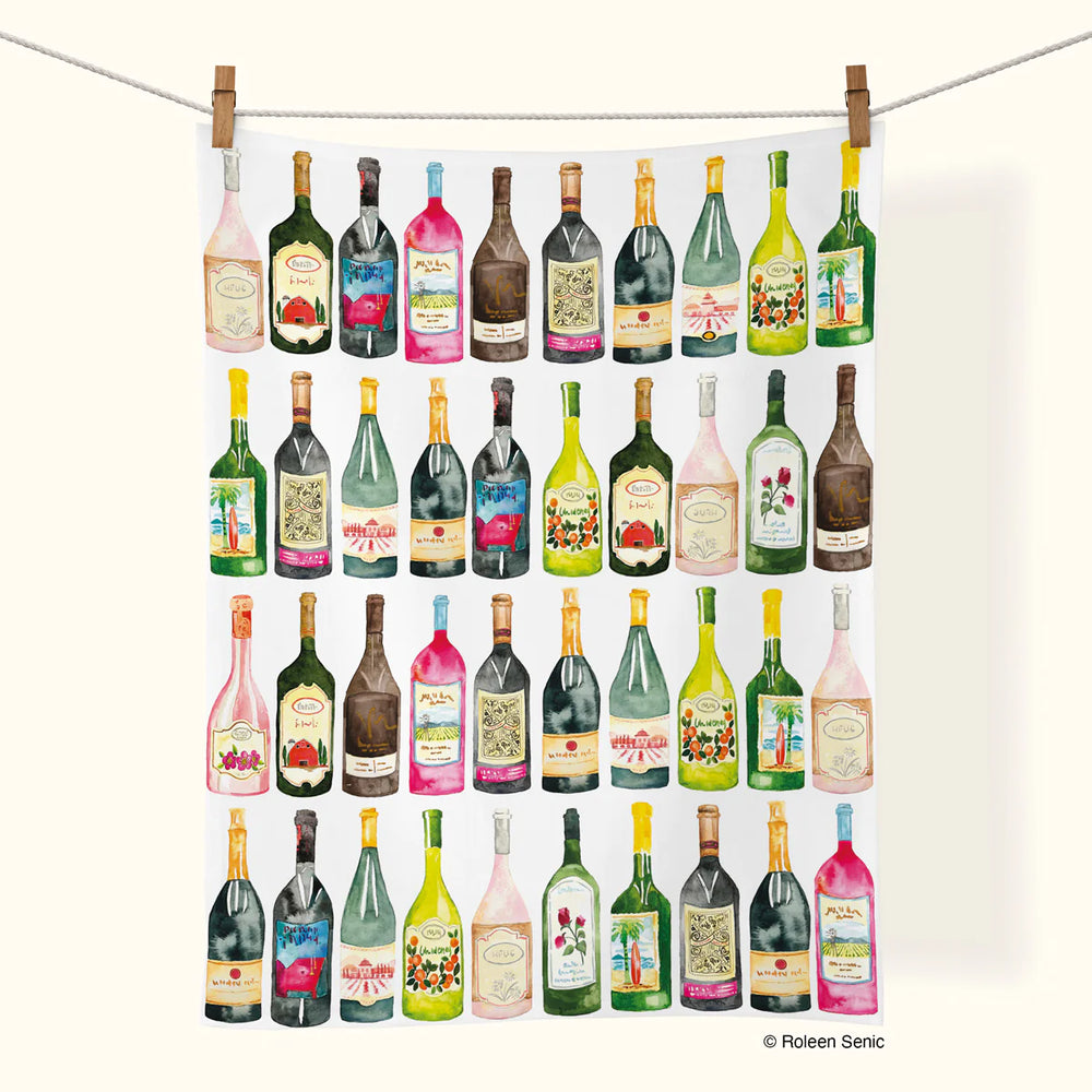 Wine Cellar Cotton Tea Towel - Eden Lifestyle