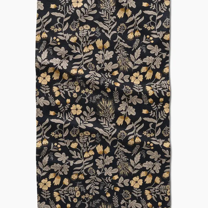 Woodland Wildflowers Kitchen Tea Towel - Eden Lifestyle