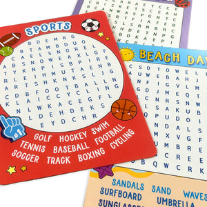 Word Search Activity Cards - Eden Lifestyle