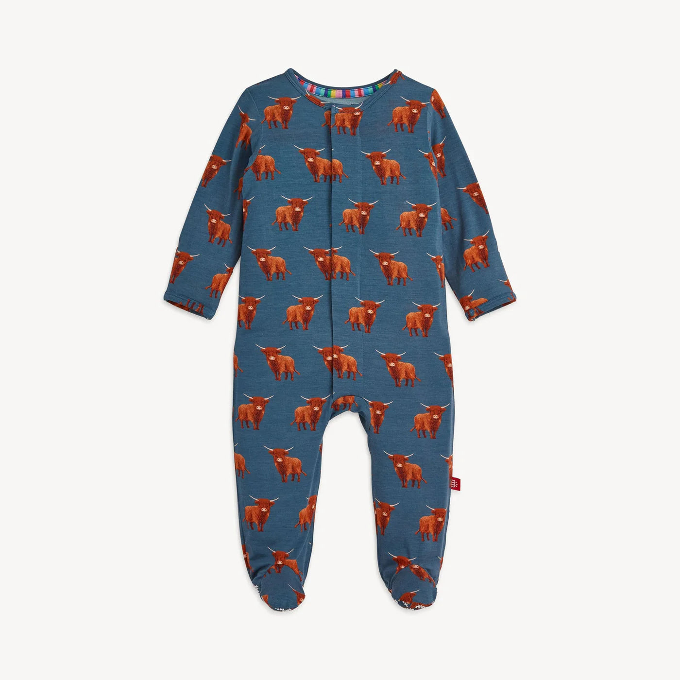 Word to Your Herd Modal Magnetic Footie - Eden Lifestyle