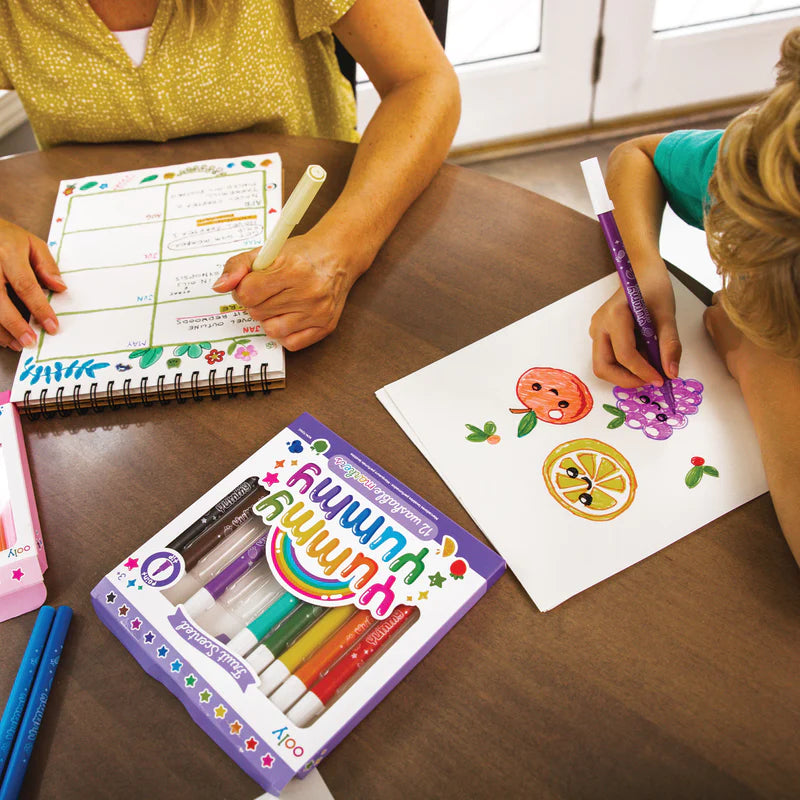 Yummy Yummy Scented Markers - Set of 12 - Eden Lifestyle