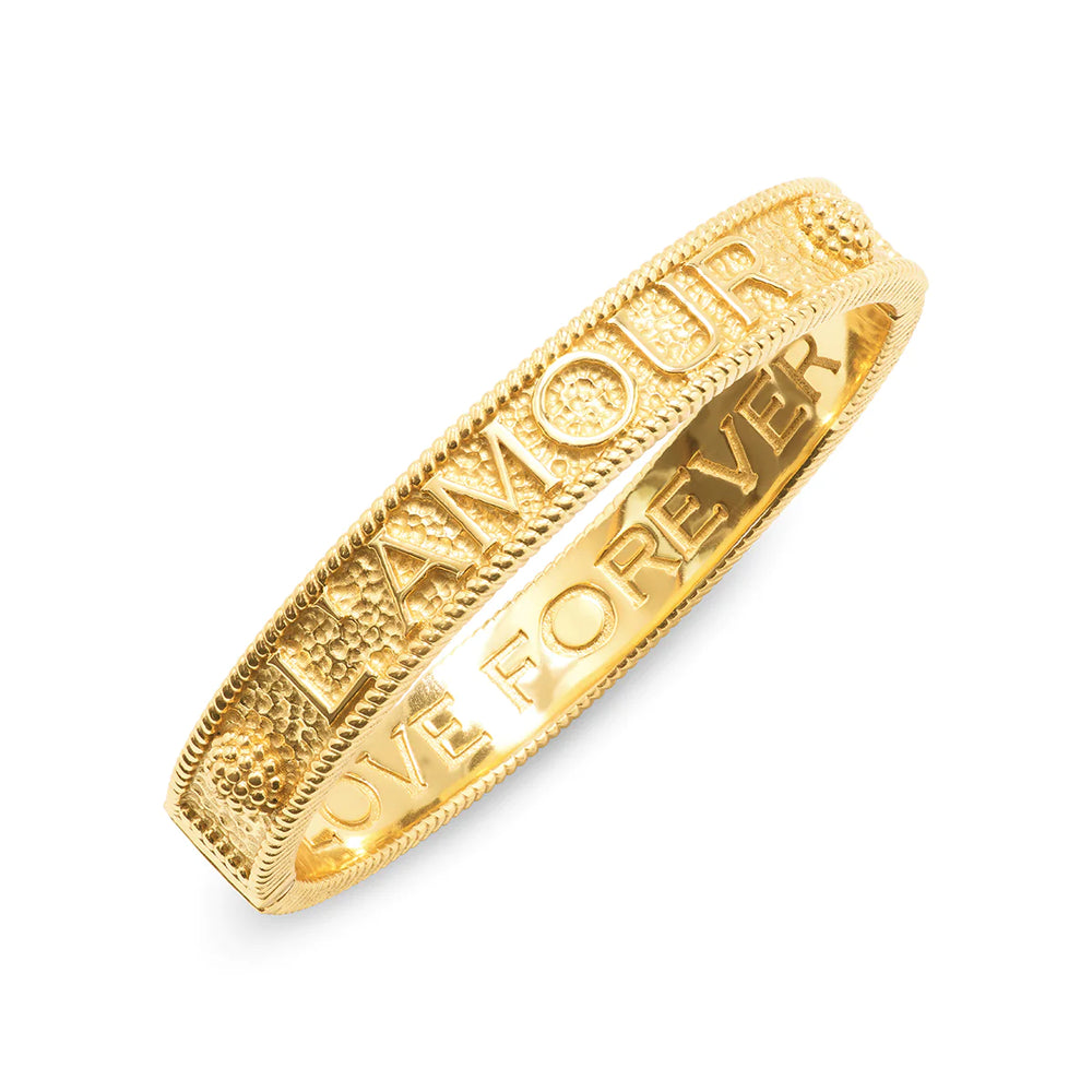 Wit & Wisdom Bangle - L'Amour Toujour - Eden Lifestyle