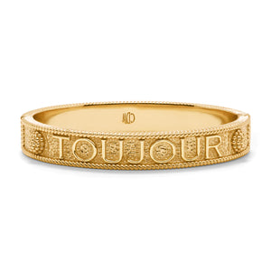 Wit & Wisdom Bangle - L'Amour Toujour - Eden Lifestyle