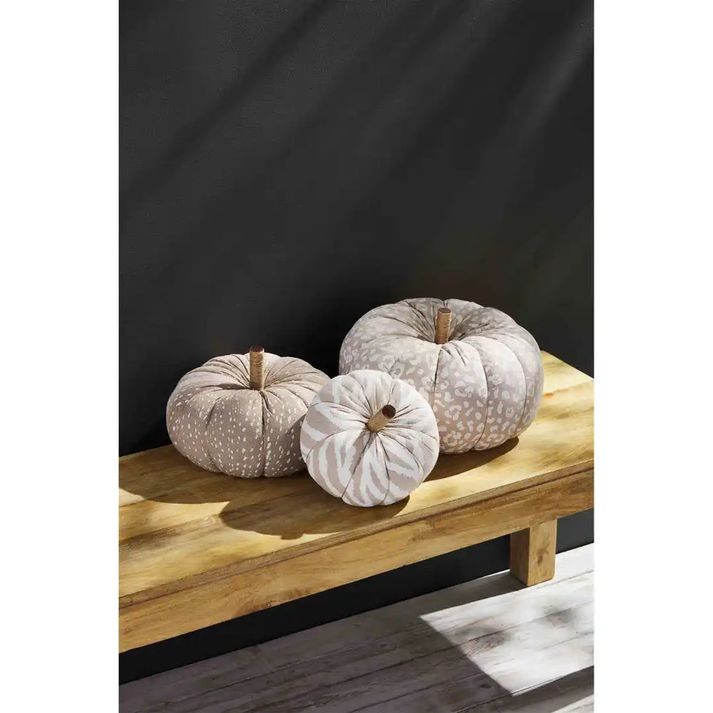 Zebra Pumpkin Sitter - Eden Lifestyle