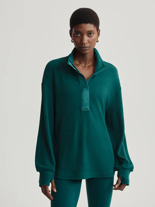 Roeder Half Zip Midlayer Conifer - Eden Lifestyle