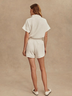 Ollie High-Rise Short 3.5'' Ivory Marl