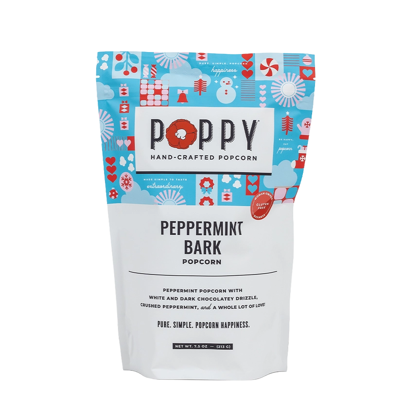 Poppy Popcorn Chocolate Peppermint Market Bag