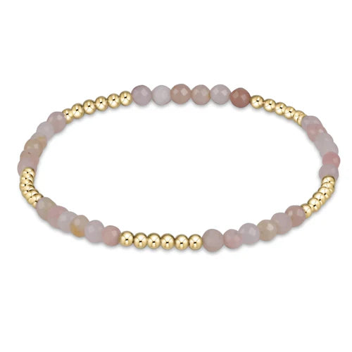 Enewton Blissful Pattern 2.5mm Bead Bracelet - Pink Opal - Eden Lifestyle