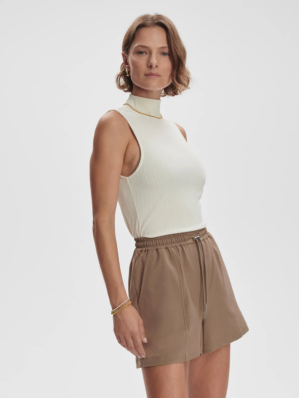 Esmond Short 3" Taupe Stone - Eden Lifestyle