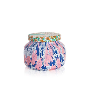 capri BLUE Pattern Play Signature Jar, 19oz - Eden Lifestyle