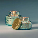 capri BLUE Volcano Aqua Opaline Petite Jar, 8 oz - Eden Lifestyle