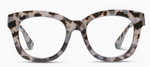 Center Stage (Blue Light) Grey Tortoise Glasses - Eden Lifestyle