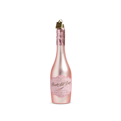 Pink Champagne Ornament - Eden Lifestyle