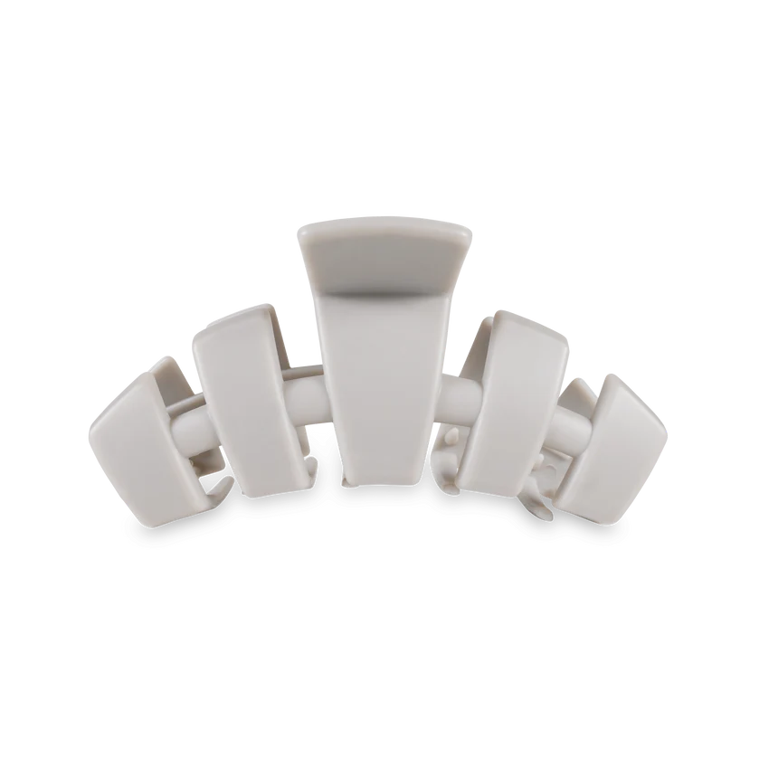 Classic Silver Flames Medium Hair Clip - Eden Lifestyle