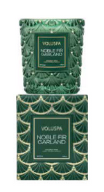 Voluspa Noble Fir Garland Classic Candle - Eden Lifestyle