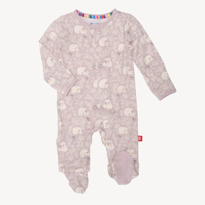 Magnetic Me by Magnificent Baby Cuddle Club Modal Magnetic Parent Favorite Footie - Eden Lifestyle