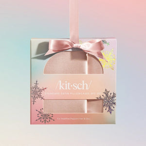 Holiday Standard Pillowcase 2pc - Blush - Eden Lifestyle