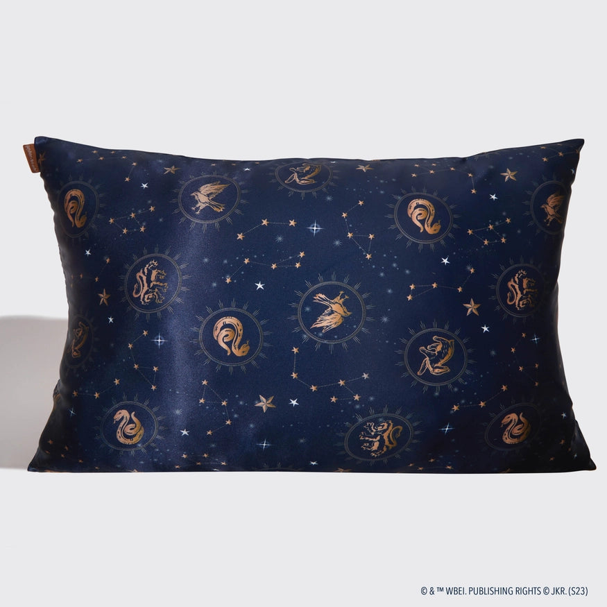 Harry Potter X Kitsch Satin Pillowcase- Midnight At Hogwarts - Eden Lifestyle