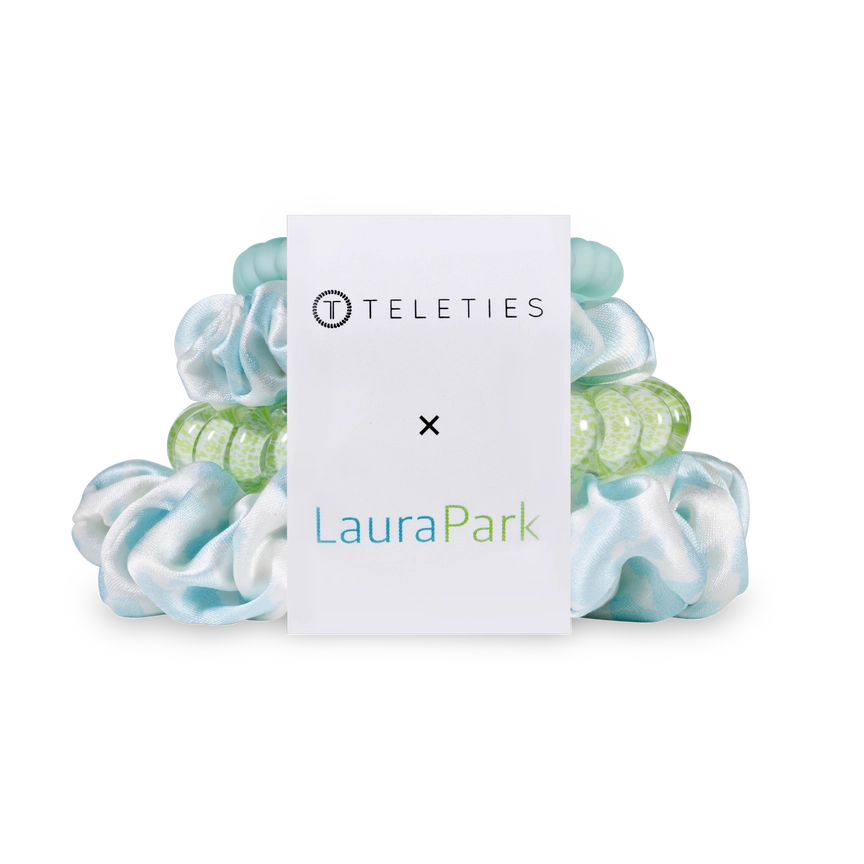 Spiral Hair Coils | Mixed Pack | Chintz Mist Hair Ties - Eden Lifestyle