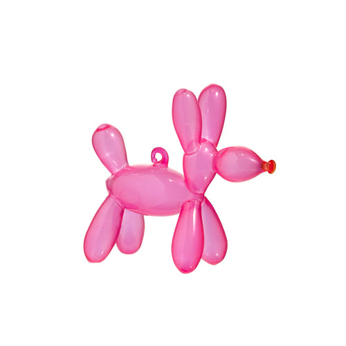 Pink Balloon Puppy Ornament - Eden Lifestyle