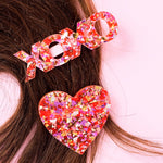 Heart + Xoxo Hair Clips - Eden Lifestyle