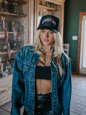 Cowboy Trucker Hat - Eden Lifestyle