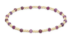 Enewton Egirl Gemstone Gold Sincerity Pattern 3mm Bead Bracelet