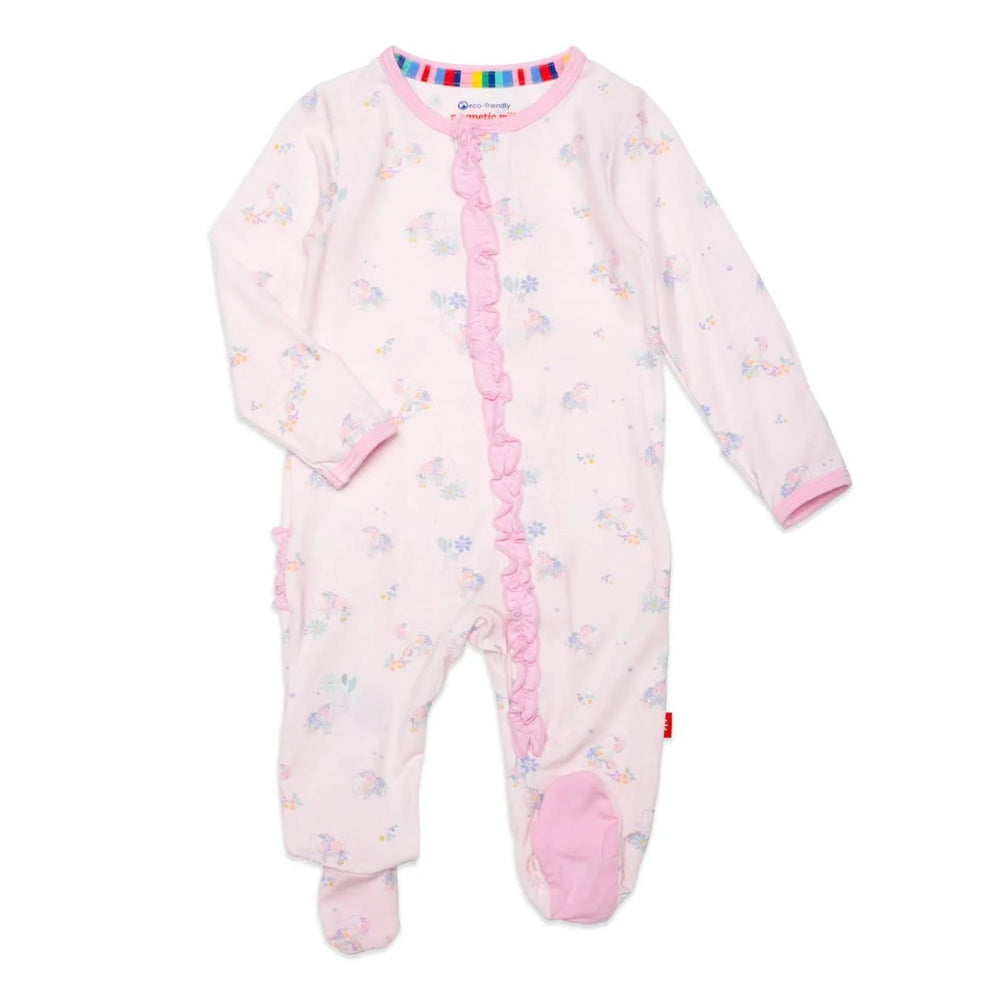Magnetic Me by Magnificent Baby Forget Me Not Modal Magnetic Parent Favorite Footie - Eden Lifestyle